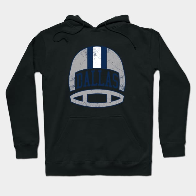 Dallas Retro Helmet - White Hoodie by KFig21